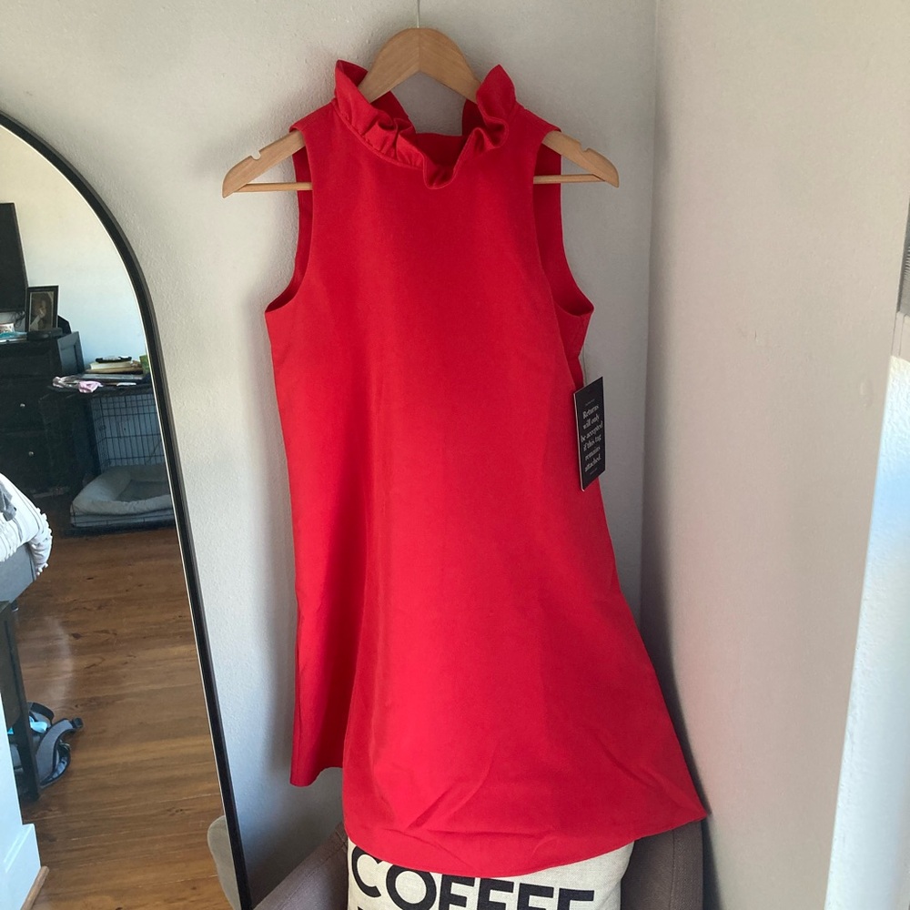 NWT Tuckernuck Red Daphne Dress S